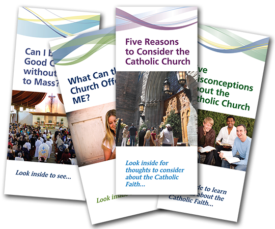 Sample Pack of Faith Outreach Brochures