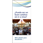 ¿Puedo ser un buen católico sin ir a misa? brochure cover SP