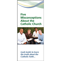 Five Misconceptions About the Catholic Church brochure cover