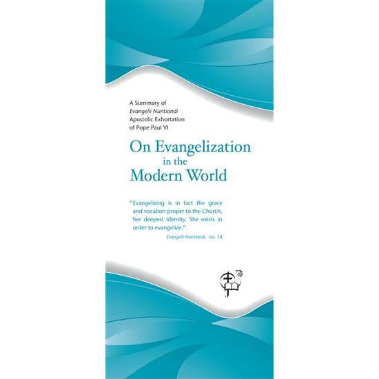 Summary--On Evangelization In The Modern World – Paulist Evangelization ...