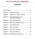 Why Not Consider Becoming a Catholic? Table of Contents